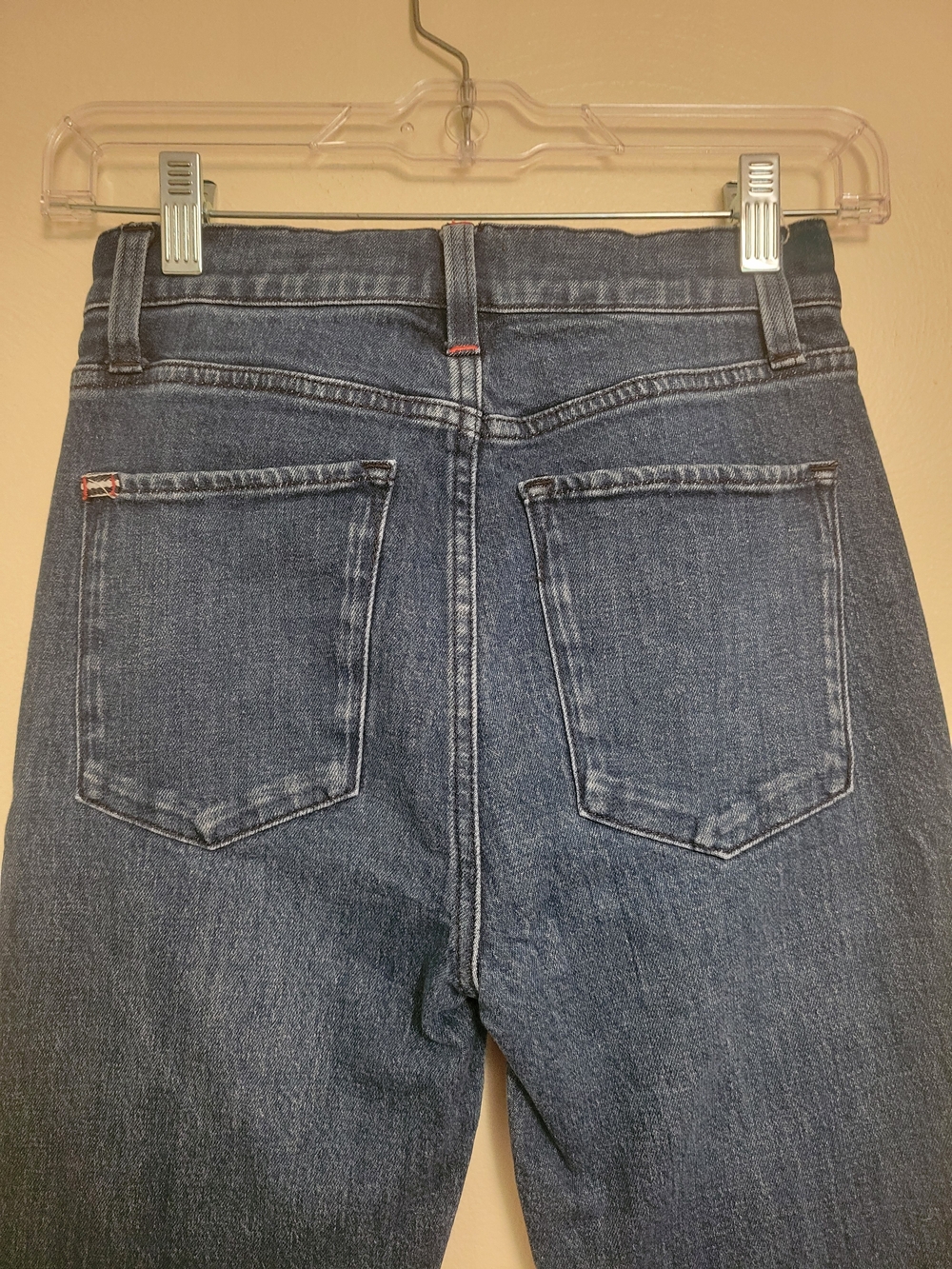 Alice + Olivia Beautiful Jeans High Rise Bell Bottom Size 25 - Picture 7 of 9